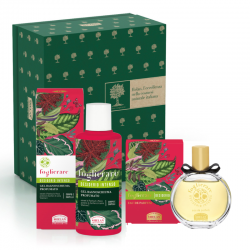 Confezione regalo Helan Foglierare Desiderio Intenso: set gel bagnoschiuma e eau de parfum delicato e raffinato