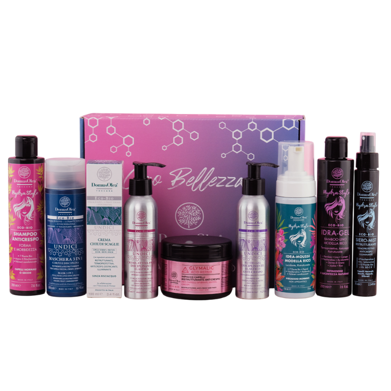 Routine completa per Capelli Ricci Domus Olea toscana