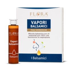 Vapori balsamici agli oli essenziali per respirazione libera - Flora