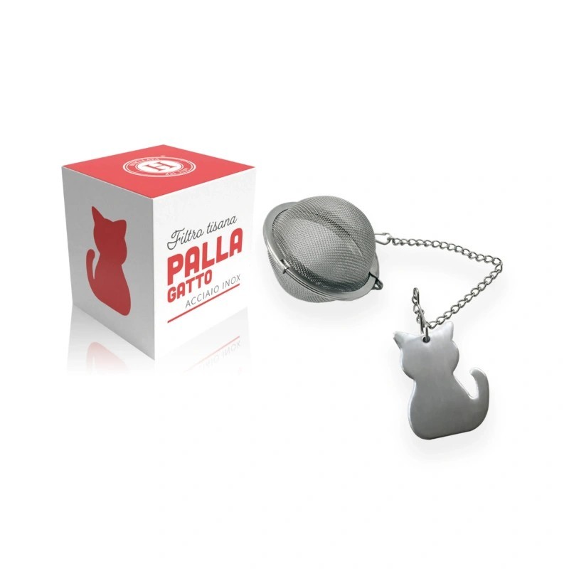 Filtro a forma di gatto in acciaio inox per tè e tisane – Himalaya