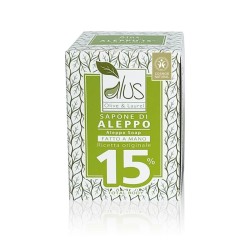 Sapone di Aleppo Alus cubo 15% alloro