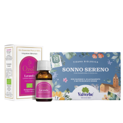 Set Sera Calma con tisana BIO Sonno Sereno e Lavanda Angustifolia