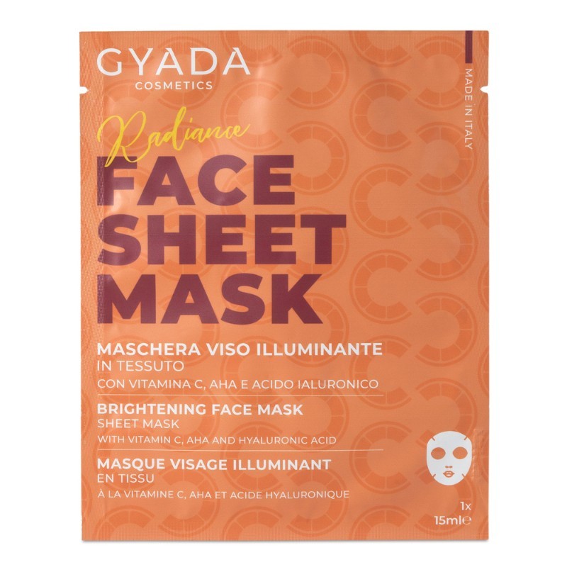 Maschera Viso in Tessuto Illuminante Gyada