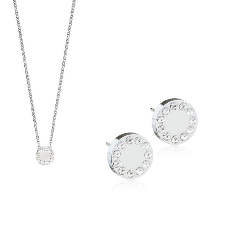 Set Collana e Orecchini con omaggio Blomdahl per pelle sensibile e allergia al nichel