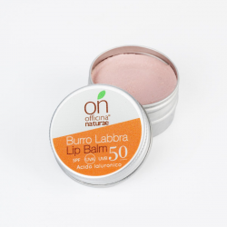 Balsamo labbra protezione solare naturale Officina Naturae