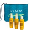 Kit capelli sole mare con shampoo doposole, olio protettivo e fluido SPF in pochette da viaggio