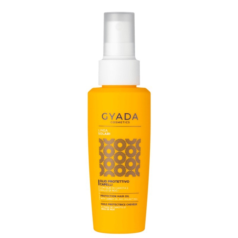 Gyada olio solare protettivo capelli bio
