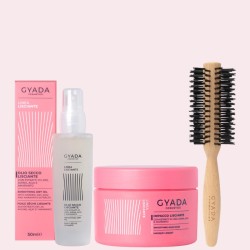 Set Lisciante Gyada –  Impacco, Olo secco, Spazzola e omaggi