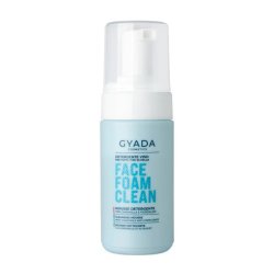 Mousse detergente viso delicata con camomilla e fiordaliso per rimuovere impurità e trucco