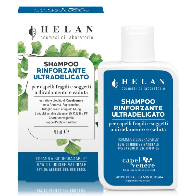 Shampoo Helan per capelli fragili e con tendenza alla caduta
